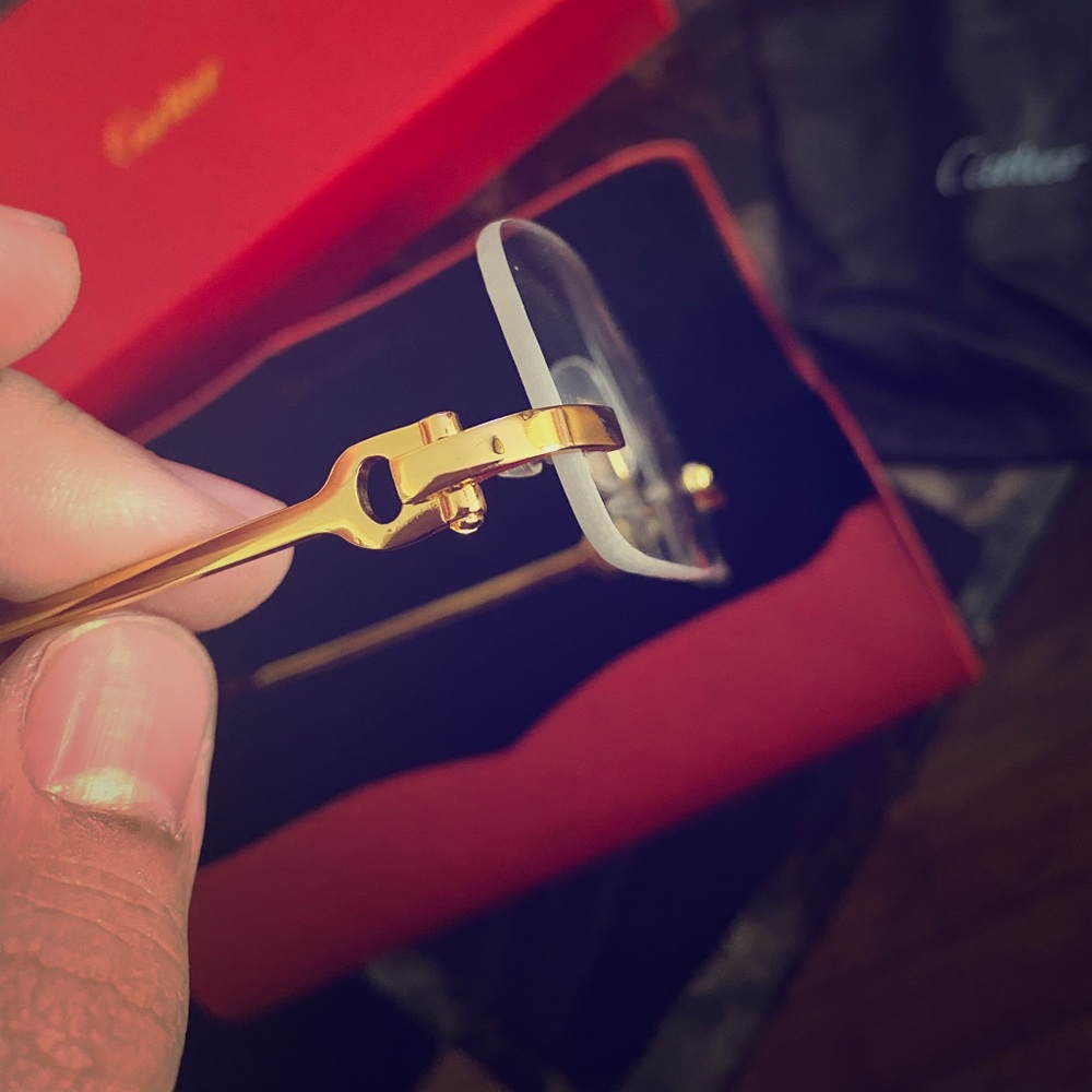 Authentic Cartier glasses